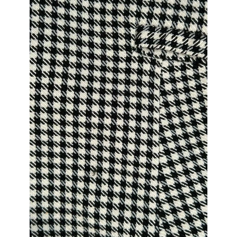Rachel Zoe Womens XS Houndstooth Blazer Black White Single Button CHU33453D - Picture 11 of 11